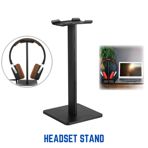 Universal Gaming Headphone Stand Headset Hanger Bracket Holder Rack Stand Black
