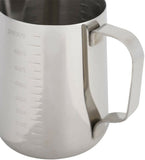 Stainless Steel Milk Coffee Pitcher Espresso Frothing Scale Jug Pot Latte Pen