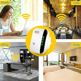 300Mbps Wifi Extender Repeater Range Booster AP Router Wireless-N 802.11 AU Plug