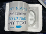 White Mug Teacup Gift