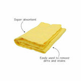 PVA Chamois Car Glass Wash Cloth Furniture Cleaning Towel Leather Extra Dry (L)
