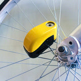 Motorcycle Alarm Disc Lock Brake Security Disk Rotor Dirt bike road bicycle