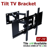 AUS TV Wall Mount LCD LED Swivel Bracket 32 40 42 46 50 52 55 60 62 63 64 65 70