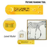 Picture Hanging tool Tools Frame Hanger Easy Wall Photo Hanging Level Ruler