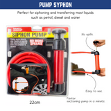 Water Fluid Transfer Pump Siphon Pump Non Battery-Operated Fuel Oil AU