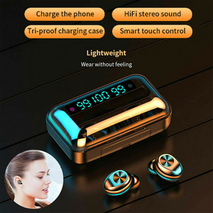 Wireless Bluetooth Earphones Earbuds Headphones Headset for iPhone Samsung