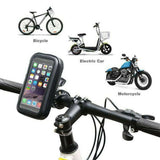 Waterproof Bike Bicycle Motorcycle Handlebar Mount Holder Case for Apple Samsung