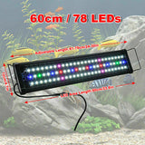 60/  90cm Aquarium LED Light Lighting Full Spectrum Aqua Plant Fish Tank