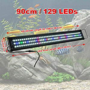 60/  90cm Aquarium LED Light Lighting Full Spectrum Aqua Plant Fish Tank