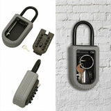 10-Digit Combination Lock Key Safe Storage Box Padlock Home Security