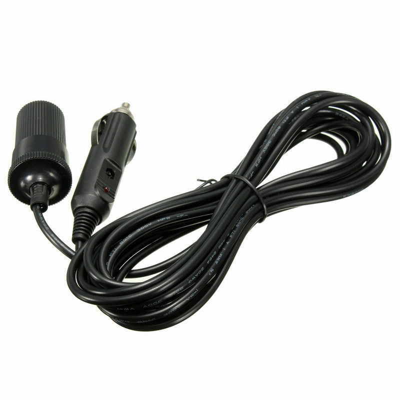 5m Car Cigarette Cigar Lighter Extension Adapter Plug Cable Cord Lead