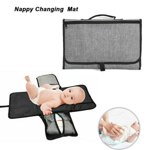 Portable Baby Infant Urine Changing Mat Pad Nappy Cover Waterproof Change Clutch