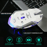 LED Wired Wireless Gaming Mouse USB Ergonomic Optical For PC Laptop Rechargeable