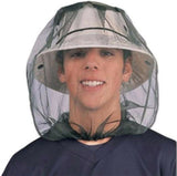 OUTDOOR MOSQUITO FLY HEAD NET INSECT MESH HAT BEE BUG MOZZIE FISHING PROTECTOR