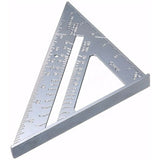2x Aluminum Alloy Protractor Miter Triangle Speed Square Measurement Carpenter