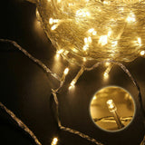 Warm White 224LED Christmas Fairy String Lights Wedding Garden Party Lamp 8-Mode