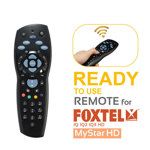 Replacement Remote Control For Foxtel Mystar Sky New Zealand IQ IQ2 IQ3