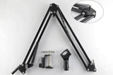 Microphone Suspension Boom Arm Desktop Stand Mic Holder Mount Bonus Pop Filter