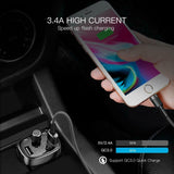Baseus Handsfree Wireless Bluetooth Car FM Transmitter
