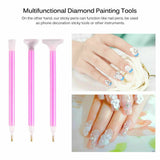 70 Piece Diamond Painting Tools Box 5D Diamond Accessories Diy Art Craft Pen Set