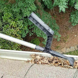 Gutter Roof Cleaning Tool Hook Shovel Scoop Leaves Dirt Remove Home Cleaner