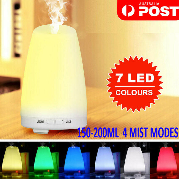 Essential Oil Humidifier Ultrasonic Air Diffuser Aroma Aromatherapy Air Purifier
