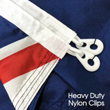 HEAVY DUTY Australian Flag Size 1800x900 With Polyester Sister Clips