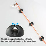 24PCS Cable Clips Management Wire Holder