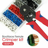 1500PCS Bootlace Ferrule Crimper kit