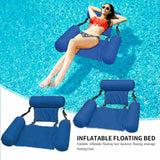 Inflatable Floating Water Hammock Float Pool Lounge Bed Swimming Chair Sea Beach