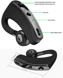Wireless Bluetooth Headphones Handsfree Earpiece Noise Reduce Earbud Mic Headset