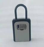 4-Digit Combination Lock Key Safe Padlock Security Home Outdoor