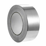 Aluminium Foil Adhesive Tape Heat Shield Duct Sealing Silver Repair Waterproof