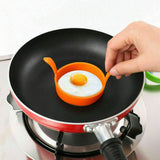 Heat Sensitive Color Changing Egg Timer Soft Hard Boiled Display + 3pc Egg Rings