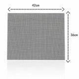 3x BBQ Grill Mesh Mat Non-Stick Barbecue Liner Sheet