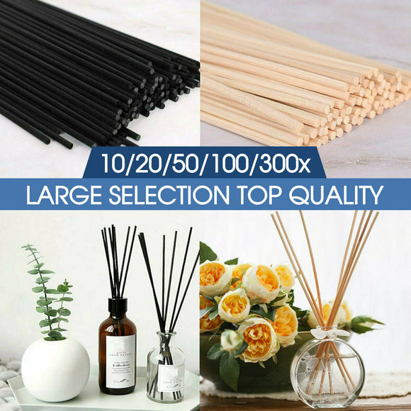 100 pcs PREMIUM QUALITY REED DIFFUSER REEDS rattan sticks 3mm 260mm