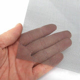 Roll Insect Flywire Window Fly Screen Net Mesh Flyscreen Black/ Grey 100FT / 30M