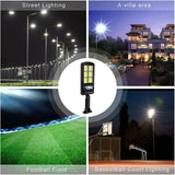 6COB Solar Street LED Light Motion Sensor Remote Outdoor Garden Flood Down Lamp