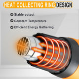 220V 2000W Heat Gun Electric Heating Hot Air Gun Temperature 60~650℃ Power Tool