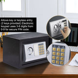 Security Box Electronic Safe Digital Lock Cash Deposit Password Home Office