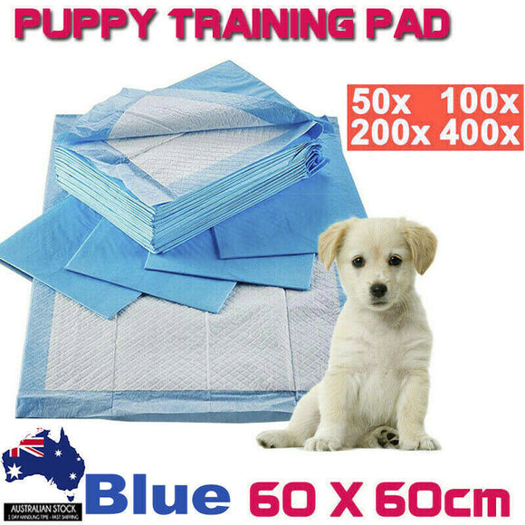 Pet Toilet Training Pads 200/400X Puppy Dog Cat Indoor 60x60cm Super Absorben