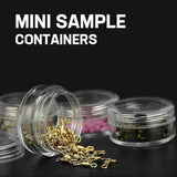 60-240x Mini Sample Bottle Makeup Cosmetic Jar Pot Face Cream Lip Balm Container