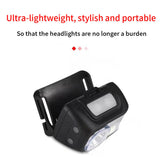 Headlamp 5 Modes Head Light COB LED Headlight Torch Outdoor Flashlight USB