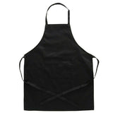 2PC Plain Apron Bib Washable Pocket Butcher Waiter Chef Kitchen Cooking Craft