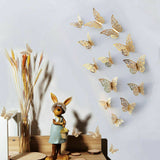 12Pcs 3D DIY Wall Decal Stickers Butterfly Home Room Art Decor Decorations