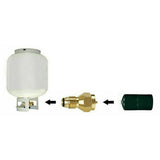 BBQ Propane Gas Refill Adapter 1Lb Cylinder Tank Coupler Heater Bottle Tool