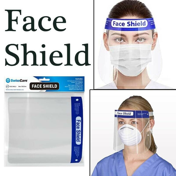 Protective Film Full Face Shield Mask Clear Shields Visor Safety Cover Anti-Fog