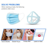 5-100PCS Comfortable Mask Holder Bracket for Face Masks Inner Support 3D Frame