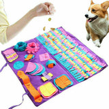 Dog Pet Nose Training Sniffing Pad Toys Blanket Game Feeding Cushion Snuffle Mat