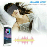 Wireless Bluetooth 5.0 Stereo Eye Mask Headphones Earphone Sleep Music Mask PB